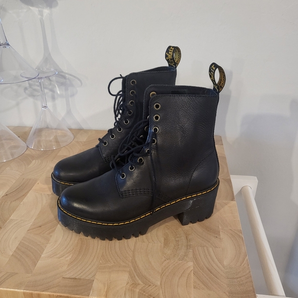 Doc  Martens “Shriver High” Black Boots - Picture 12 of 12